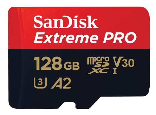 Карта пам'яті SanDisk microSDXC 128GB Extreme PRO UHS-I + SD-adapter (SDSQXCD-128G-GN6MA)